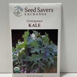Organic Greenpeace Heirloom Kale Open-Pollinated Seeds